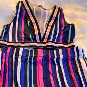 Striped Two Piece Set
